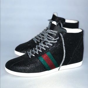 Gucci high top Bambi sneakers